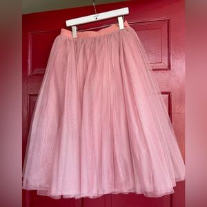 Fabulous pink tulle skirt-actually 2 skirts! Will make a Big Fashion statement!